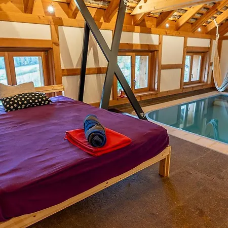 Chalet Le Du Hohwald- Piscine Interieure Chauffee - Proche Champ Du Feu Le Hohwald