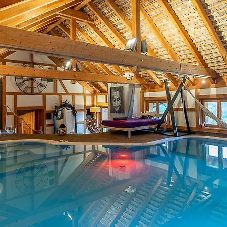 Chalet Le Du Hohwald- Piscine Interieure Chauffee - Proche Champ Du Feu Le Hohwald